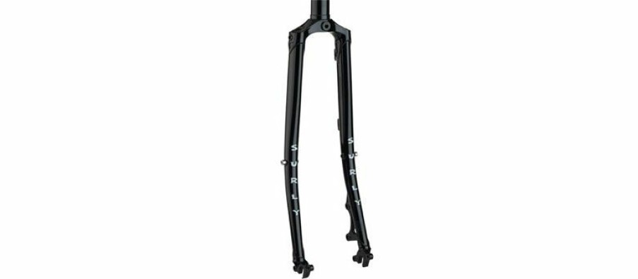 Parts * | Lower Prices Surly Straggler Disc Fork: 650B, 380Mm, 1-1/8 Straight Steerer, Black