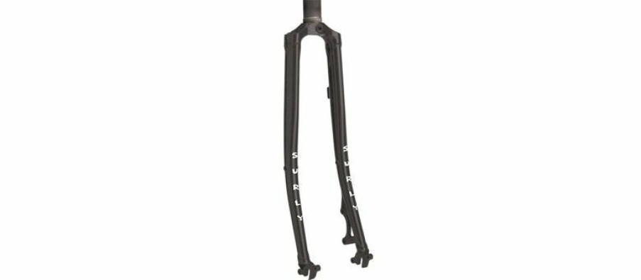 Parts * | Discount Surly Straggler Disc Fork: 700C, 400Mm, 1-1/8 Straight Steerer, Black