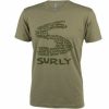 Apparel * | Exclusive Surly Steel Consortium Men'S T-Shirt Light Olive, 3X-Large