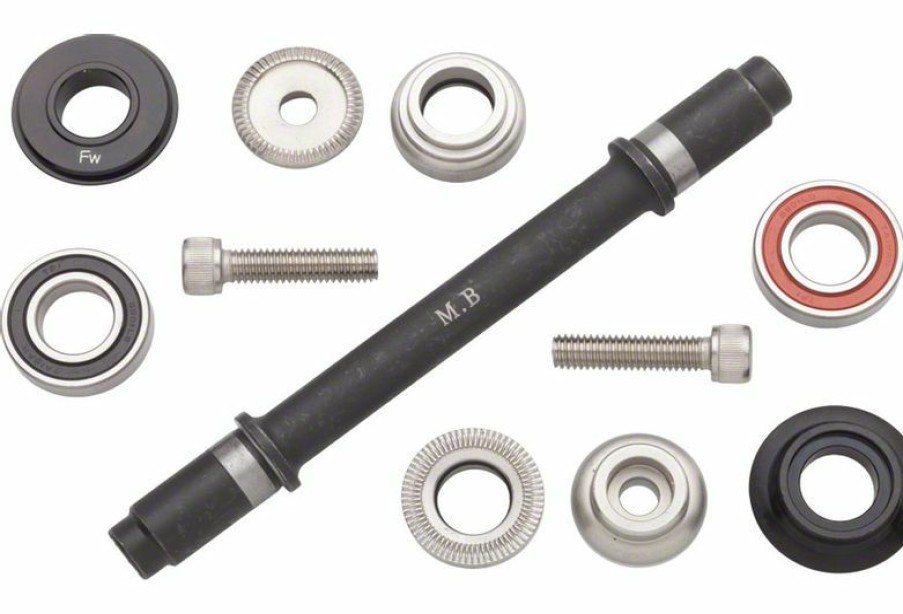 Wheel Goods * | Closeout Sale Surly Ultra New Hub Axle Kit For 120Mm Rear Free/Free Black