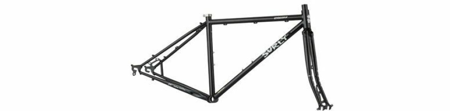 Bikes & Frames * | Excellent Quality Surly Straggler 700C Frameset 62Cm Gloss Black