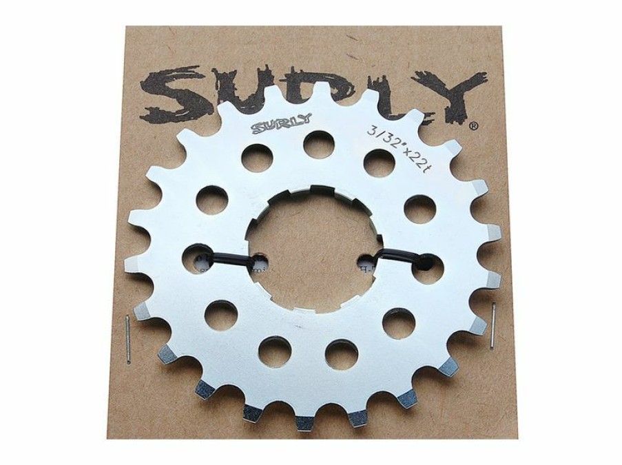 Parts * | Excellent Quality Surly Single-Speed Cassette Cog Silver