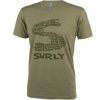 Apparel * | Latest Fashion Surly Steel Consortium Men'S T-Shirt Light Olive, Medium