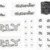 Accessories * | Lower Prices Surly Steamroller Decal Set Silver