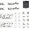 Accessories * | Fire Sale Surly Steamroller Decal Set White