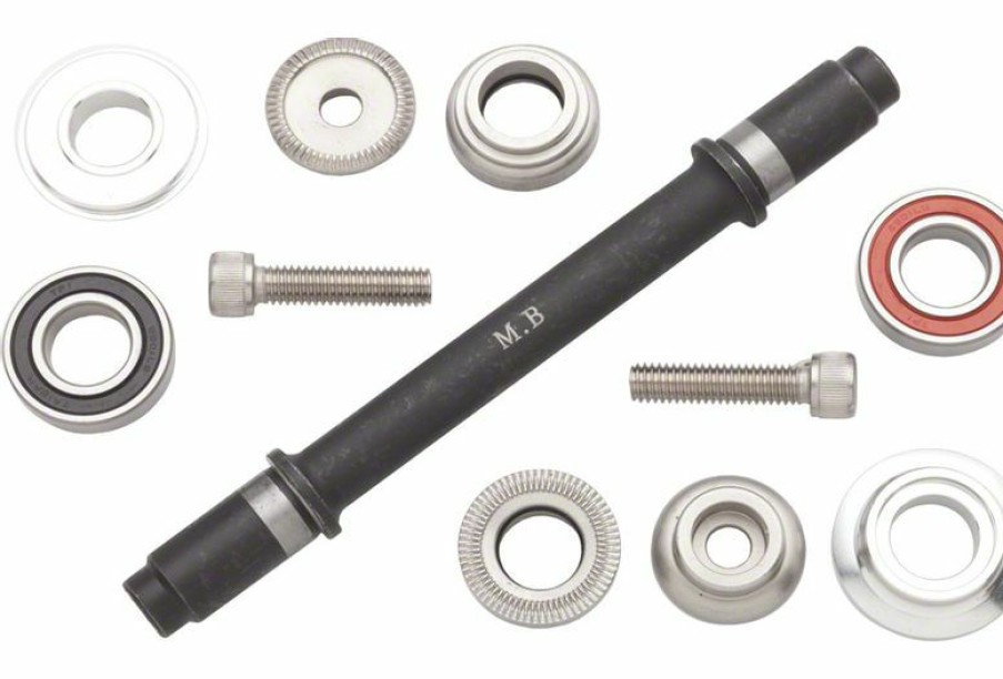 Wheel Goods * | Fashionable Surly Ultra New Hub Axle Kit For 120Mm Rear Free/Free Silver