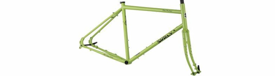 Bikes & Frames * | Low Price Surly Disc Trucker Frameset 26 , Steel, Pea Lime Soup, 56Cm