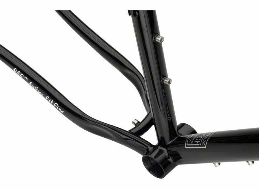 Bikes & Frames * | Fashionable Surly Bridge Club Frameset 27.5 /700C, Steel, Black, Medium