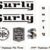 Accessories * | Closeout Sale Surly Pacer Decal Set Black