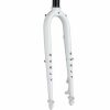 Parts * | Closeout Sale Surly Preamble 700C Fork, 9X100Mm, Qr, 1-1/8 Straight Steerer, Steel, Thorfrost White