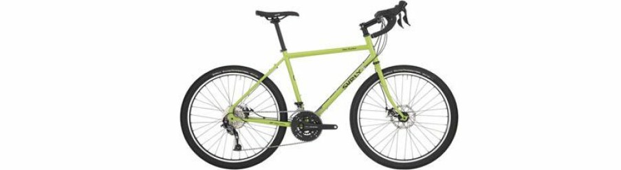 Bikes & Frames * | Discounts Surly Disc Trucker Bike 26 , Steel, Pea Lime Soup, 42Cm