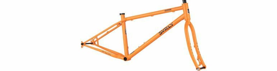 Bikes & Frames * | Exclusive Surly Lowside Frameset 27.5 , Steel, Dream Tangerine, Large