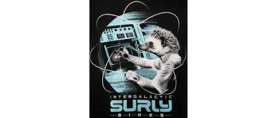 Apparel * | Hot Sell Surly Garden Pig Women'S T-Shirt Black/Gray/Teal, Large