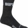 Apparel * | Excellent Quality Surly Logo Wool Socks 5 Inch, Black, Medium