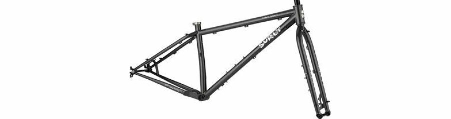 Bikes & Frames * | Wholesale Surly Karate Monkey Frameset Small Hi-Viz Black