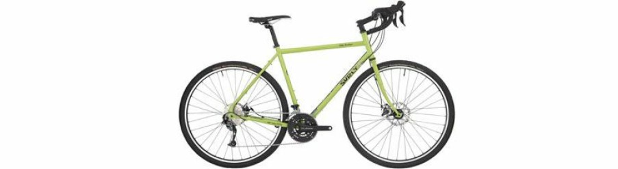 Bikes & Frames * | Low Price Surly Disc Trucker Bike 700C, Steel, Pea Lime Soup, 64Cm