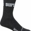 Apparel * | Discounts Surly Logo Wool Socks 5 Inch, Black, Small