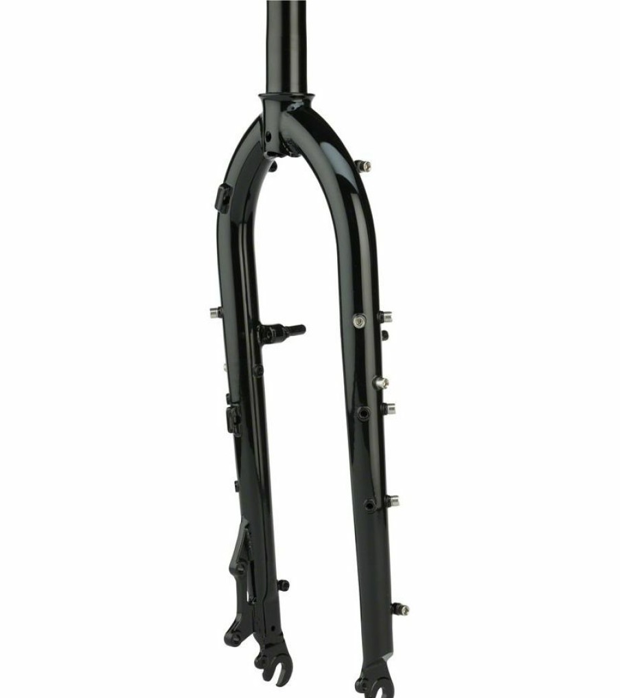 Parts * | Fashionable Surly Troll Fork: 26 Qr, 1-1/8 Straight Steerer, Black