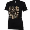 Apparel * | Discount Surly Stamp Collection Women'S T-Shirt Black, Large