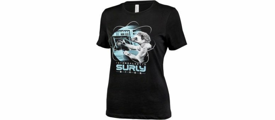 Apparel * | Fire Sale Surly Garden Pig Women'S T-Shirt Black/Gray/Teal, X-Large