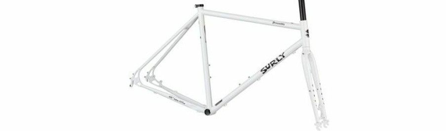 Bikes & Frames * | Cheap Surly Preamble Frameset 650B, Thorfrost White, Small