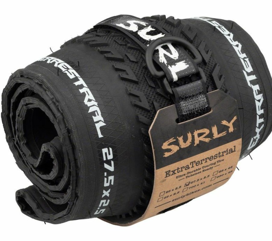 Wheel Goods * | Discount Surly Extraterrestrial Tire 27.5 X 2.5, Tubeless, Folding, Black, 60Tpi