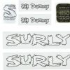 Accessories * | Wholesale Surly Big Dummy Frame Decal Set White