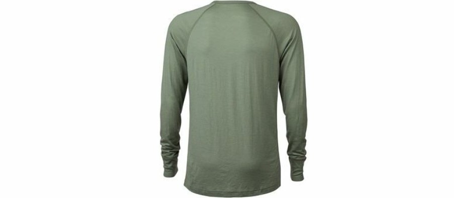 Apparel * | Cheap Surly Long Sleeve Merino Raglan Tee Sage Green X-Small