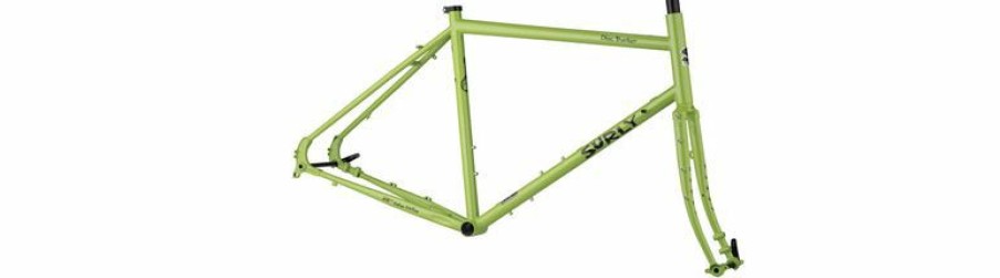 Bikes & Frames * | Excellent Quality Surly Disc Trucker Frameset 26 , Steel, Pea Lime Soup, 52Cm