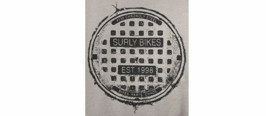 Apparel * | Exclusive Surly The Ultimate Frisbee Men'S T-Shirt Grey, Small