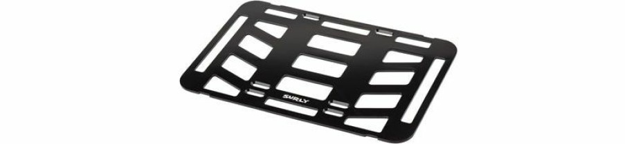 Accessories * | Cheap Surly Tv Tray Rack Platform Black