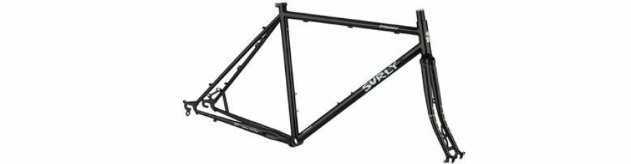 Bikes & Frames * | Discounts Surly Straggler 650B Frameset 52Cm Gloss Black